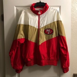 Vintage Nylon San Francisco 49ers Jacket